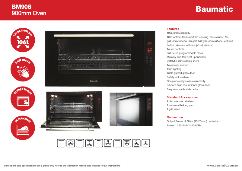 Image de la première page du manuel de l'appareil BM90S