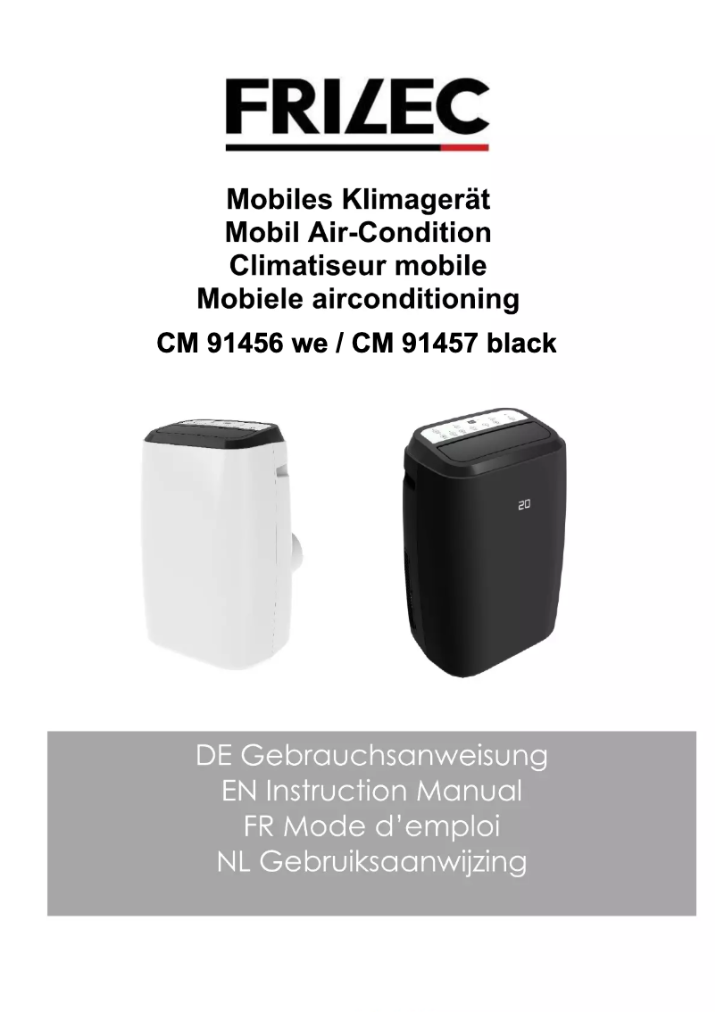 Page n°1 - Manuel utilisateur Frilec CM91457