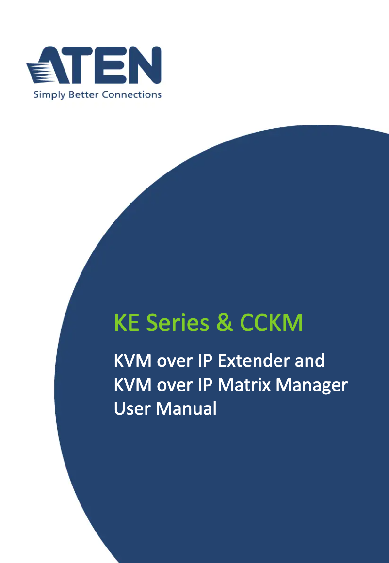 Page 1 de la notice Manuel utilisateur ATen KE6910ATC