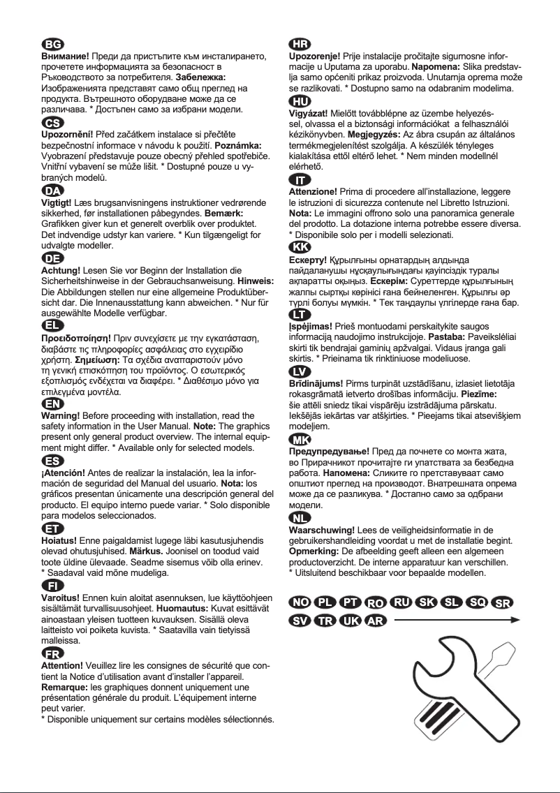 Imagen de la primera página del manual del dispositivo LNT9MD32X2