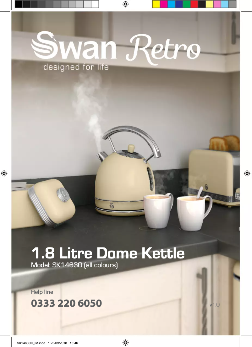 Page n°1 - Manuel utilisateur Swan SK14630