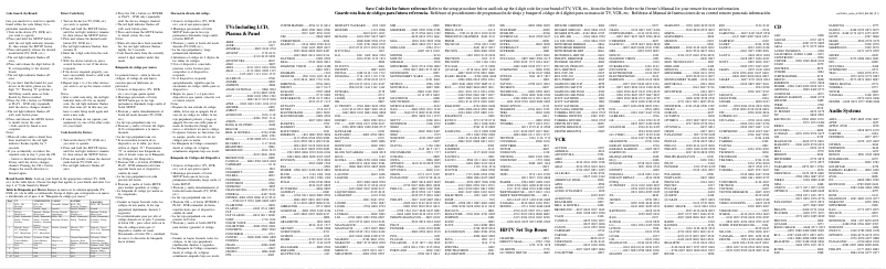 Page 1 of the manual User Manual Philips SRU5108