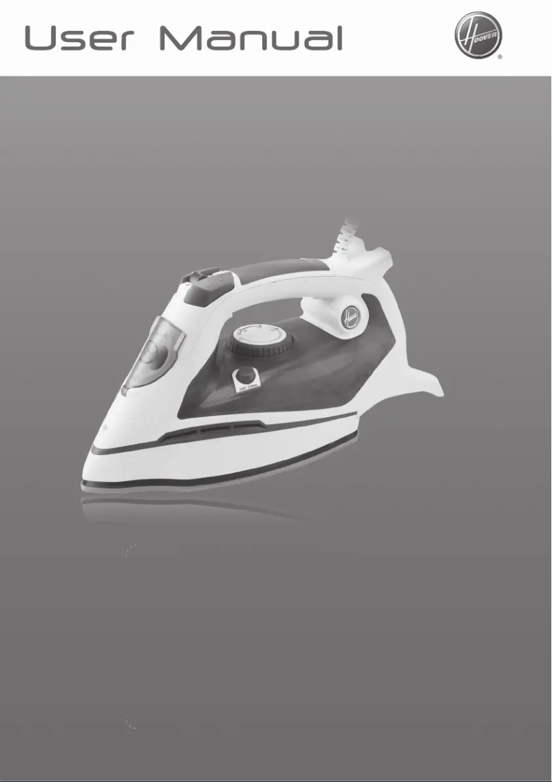 Page 1 de la notice Manuel utilisateur Hoover Ironflow TIF2800/1 011