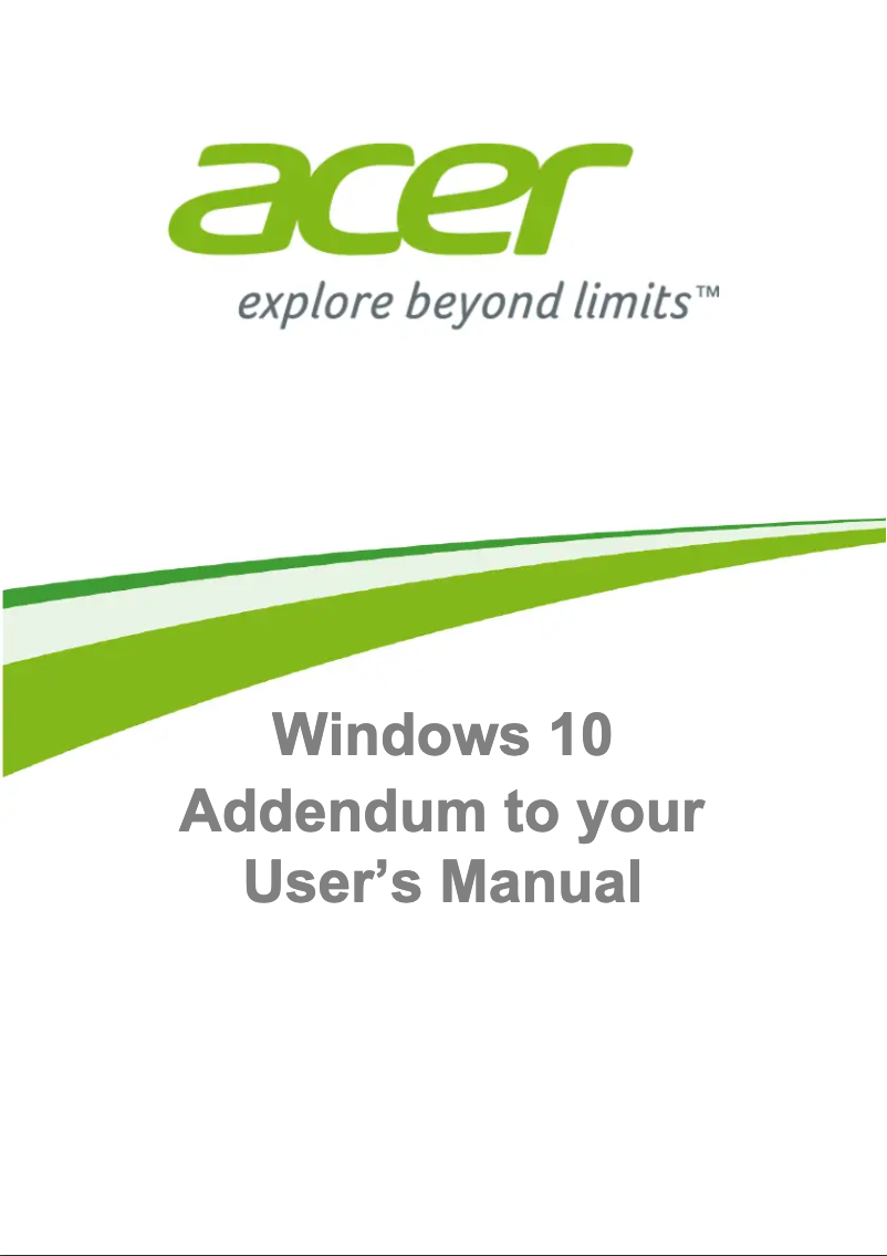Page 1 de la notice Manuel utilisateur Acer Aspire One AO1