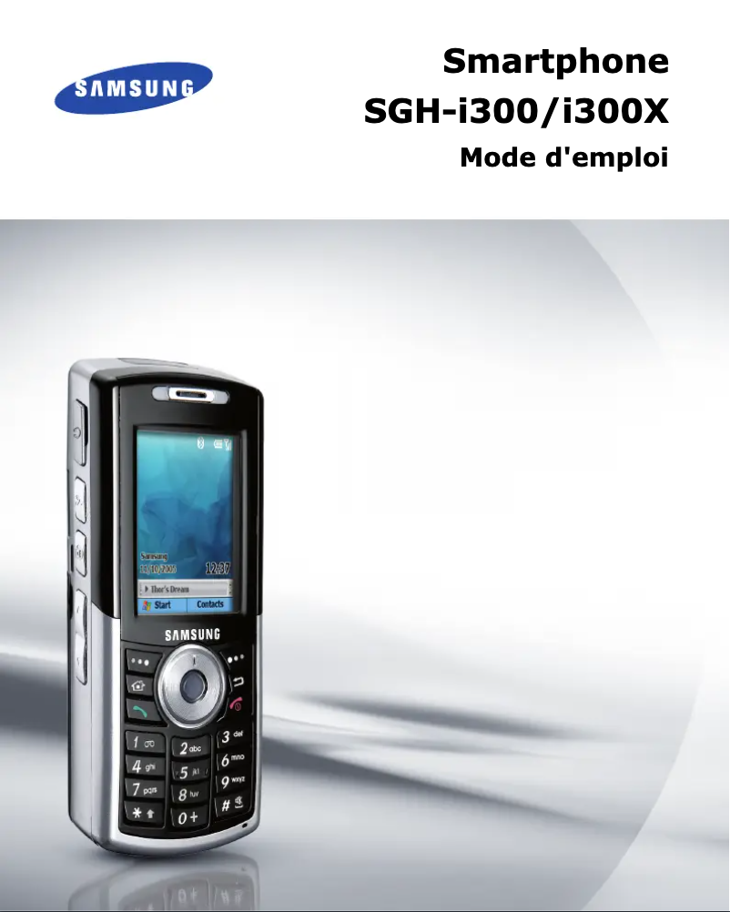 Page n°1 - Manuel utilisateur Samsung SGH-I300