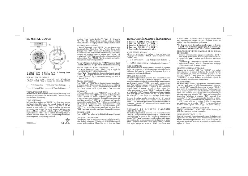 Page 1 de la notice Manuel utilisateur Irox Travel-M