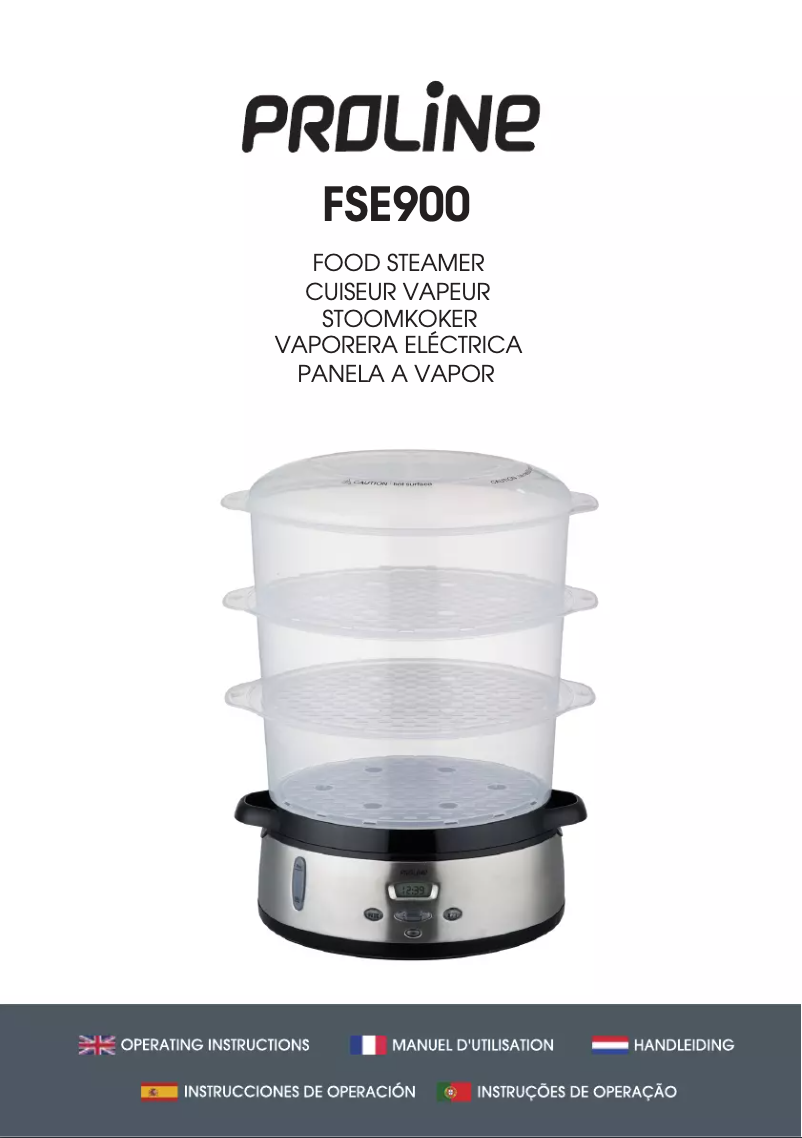 Page 1 de la notice Manuel utilisateur Proline FSE900