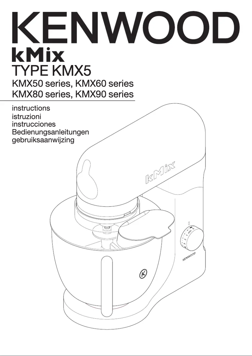 Página 1 del manual Manual de usuario Kenwood KMX99