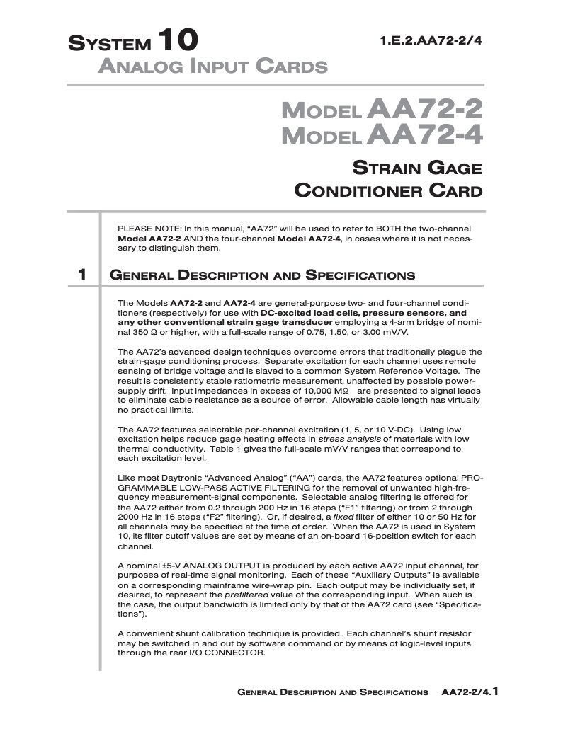Imagen de la primera página del manual del dispositivo AA72-2F2