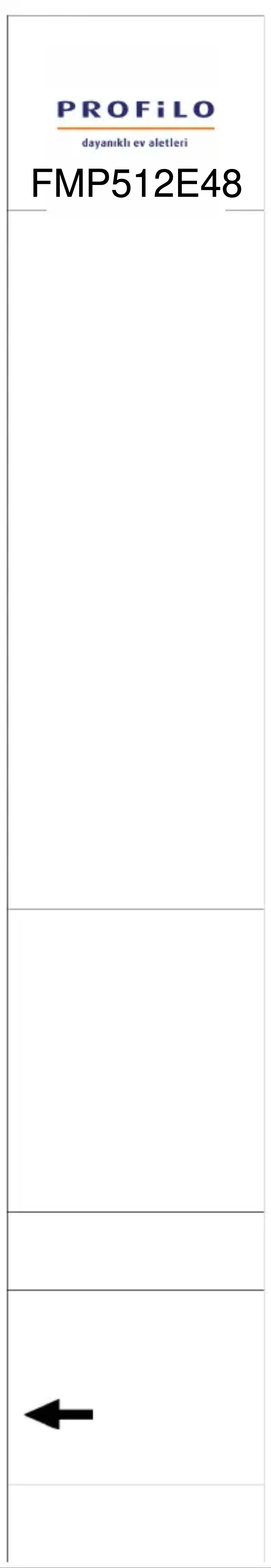 Image de la première page du manuel de l'appareil FMP512E48