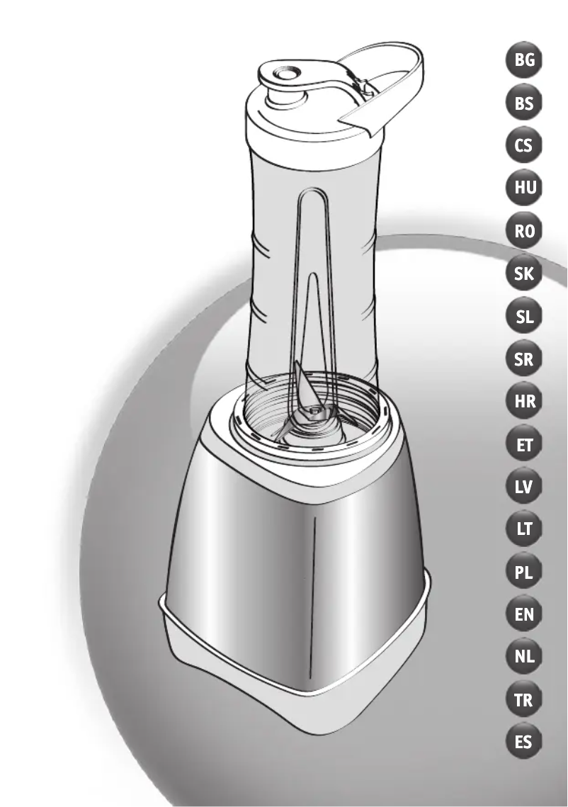 Page 1 de la notice Manuel utilisateur Tefal BL1A0D