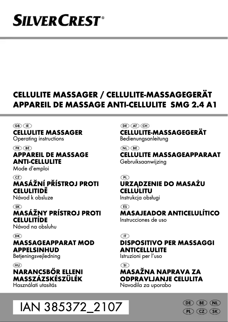 Page 1 de la notice Manuel utilisateur SilverCrest SMG 2.4 A1