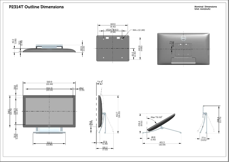 Image de la première page du manuel de l'appareil P2314T