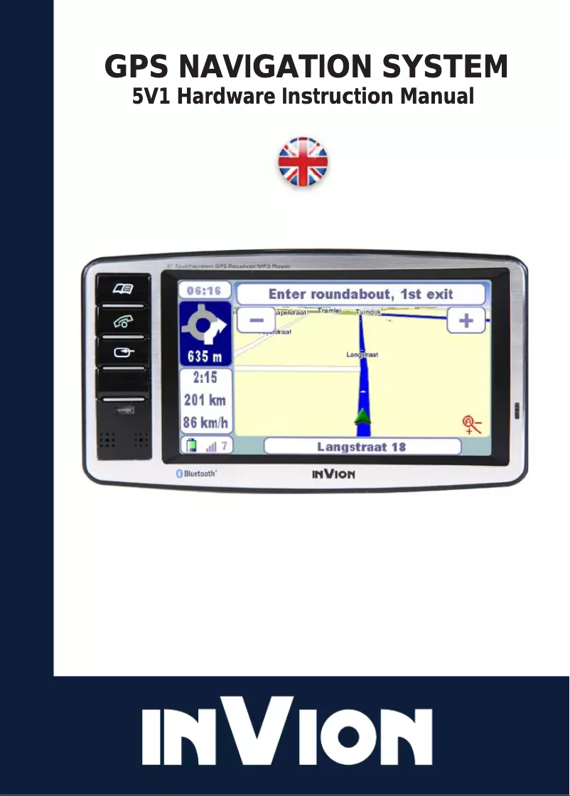 Page n°1 - Manuel utilisateur Invion GPS 5V1