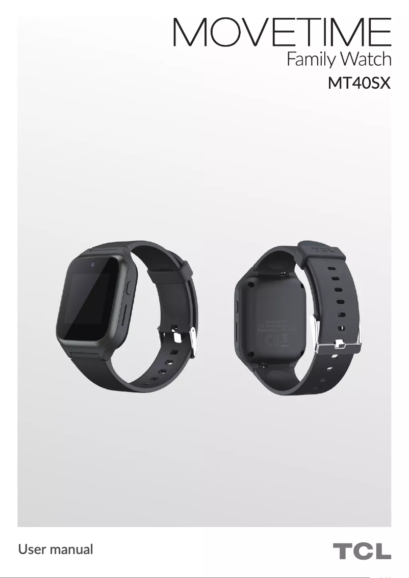 Page 1 de la notice Manuel utilisateur TCL Movetime MT40SX