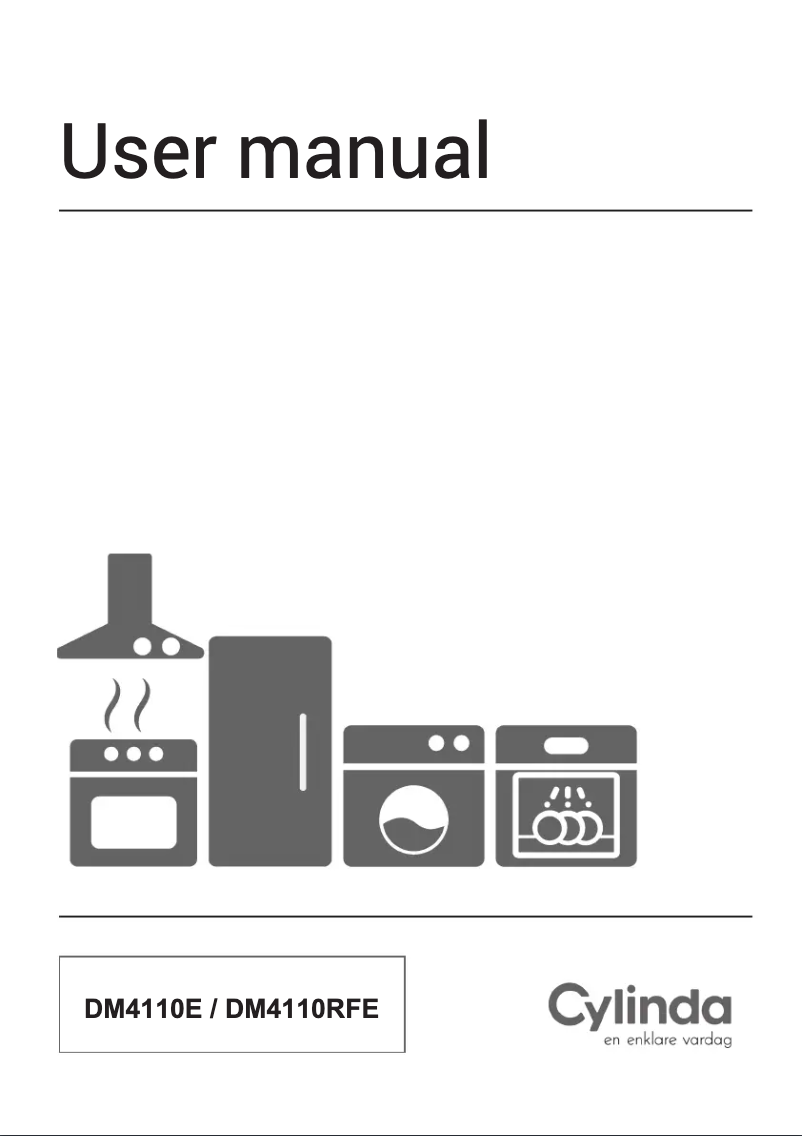 Image de la première page du manuel de l'appareil DM4110E