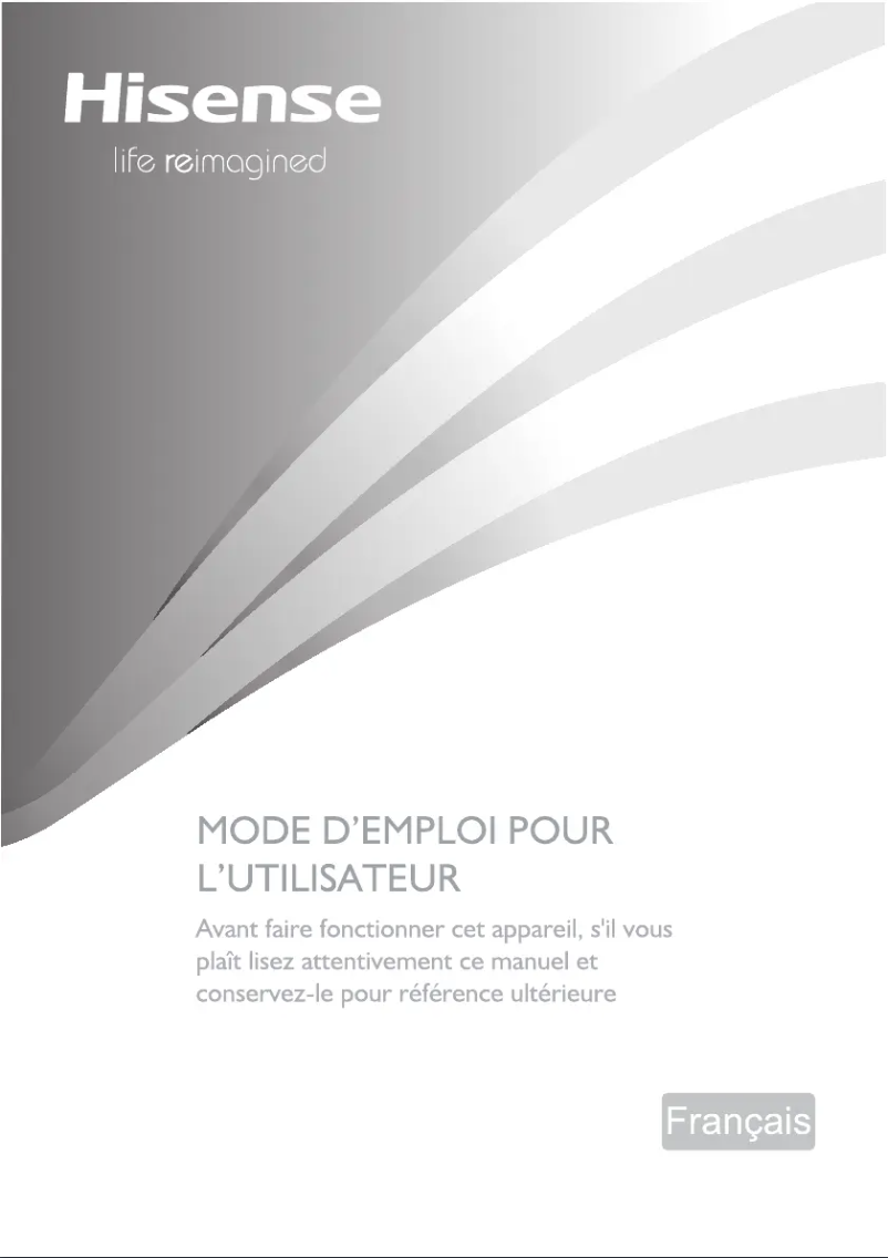 Page n°1 - Manuel utilisateur Hisense RB468N4BC1