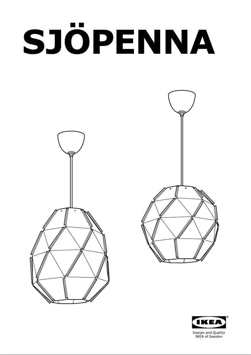 Imagen de la primera página del manual del dispositivo SJOPENNA