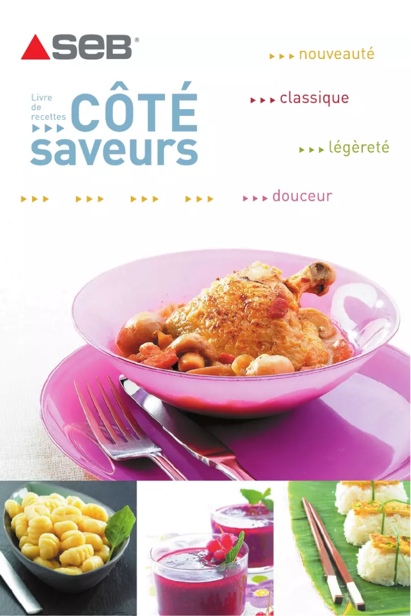 Page n°1 - Manuel utilisateur SEB P40814