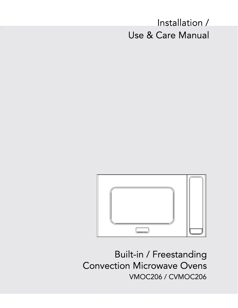 Página 1 del manual Manual de usuario Viking VMOC206