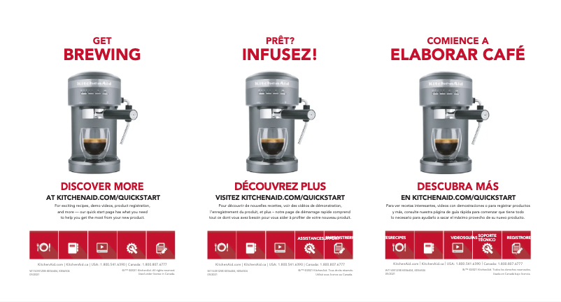 Image de la première page du manuel de l'appareil KES6404