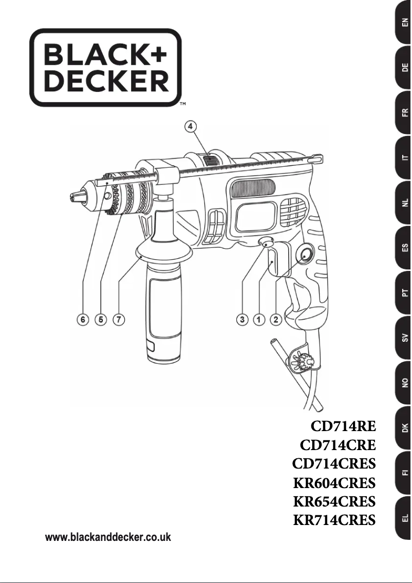 Image de la première page du manuel de l'appareil KR654CRES