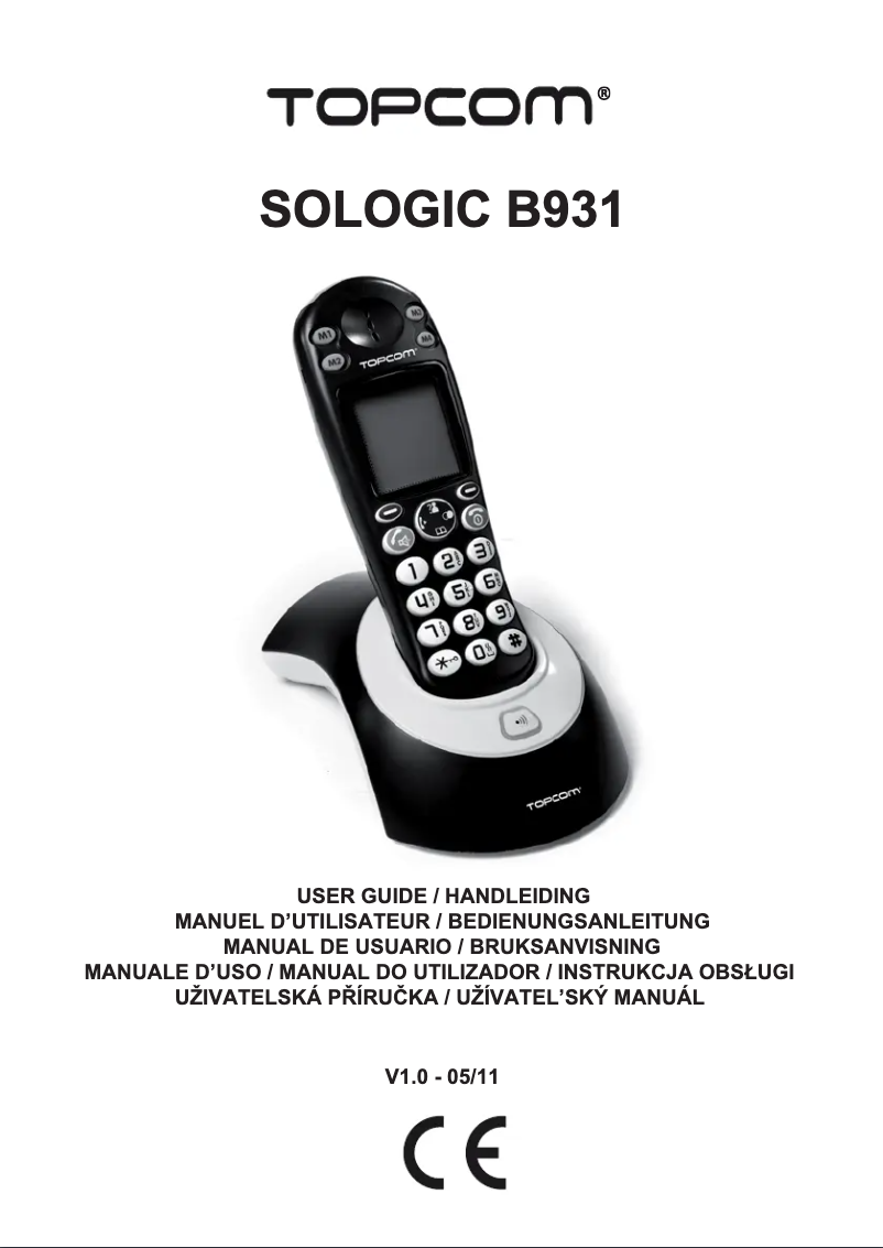 First page image of the manual for TS-5610
