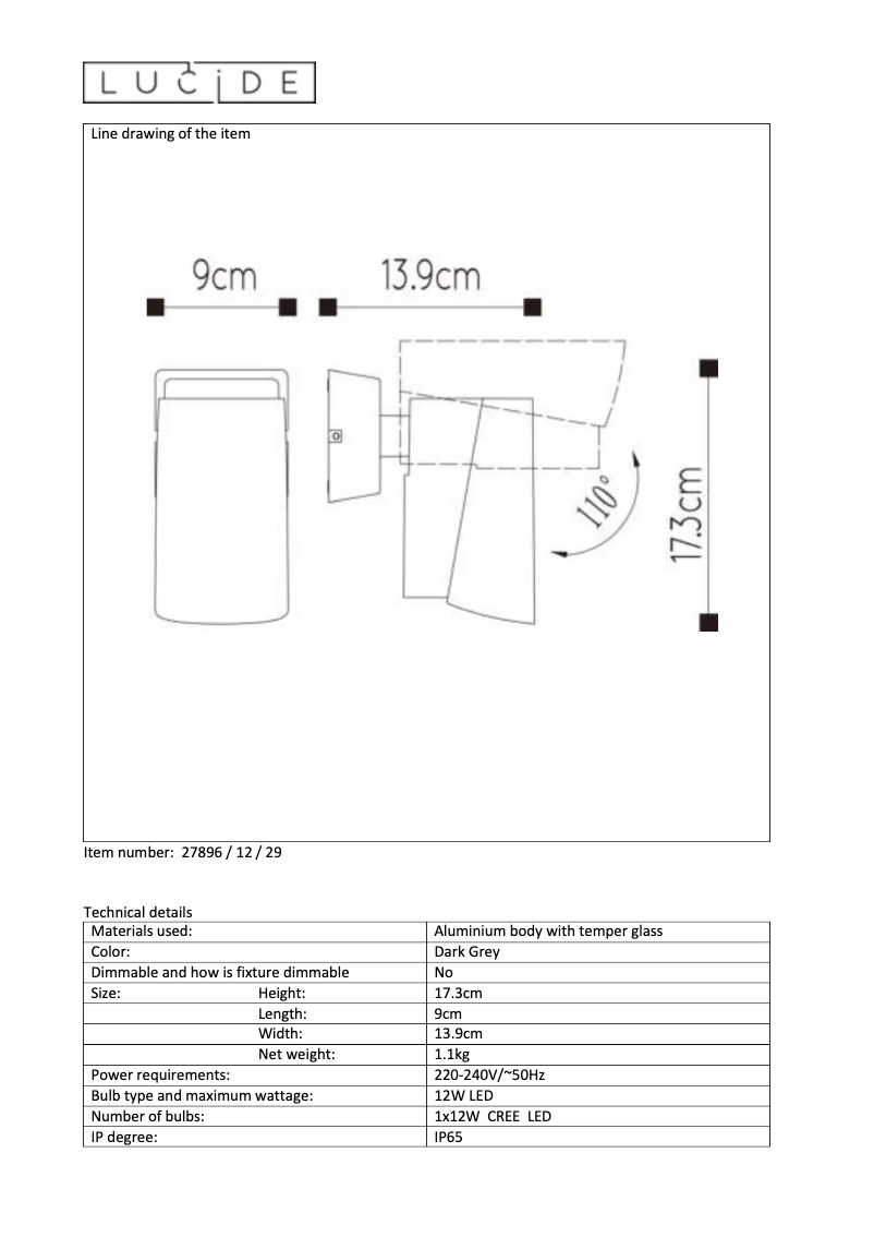 Página 1 del manual Manual de usuario Lucide Manal