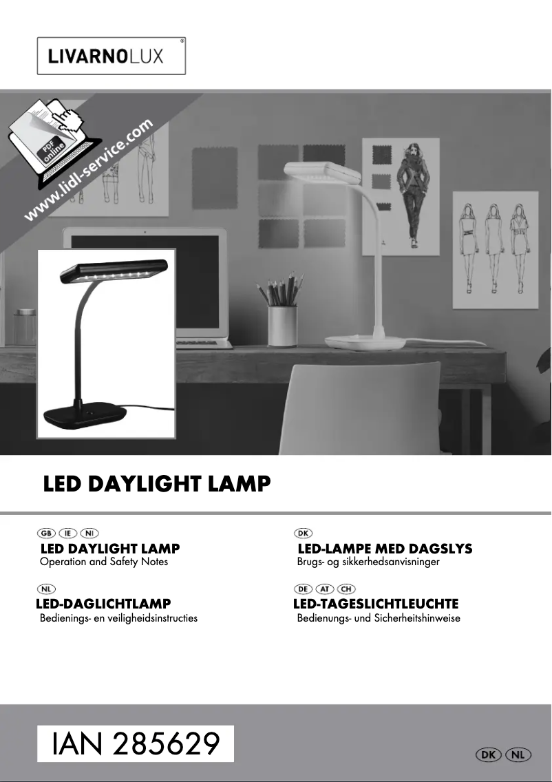 Image de la première page du manuel de l'appareil IAN 285629