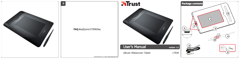 Page n°1 - Manuel utilisateur Trust eBrush