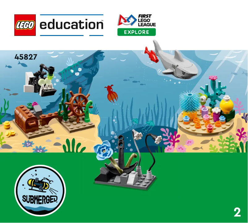 Page 1 de la notice Manuel utilisateur Lego Education 45827