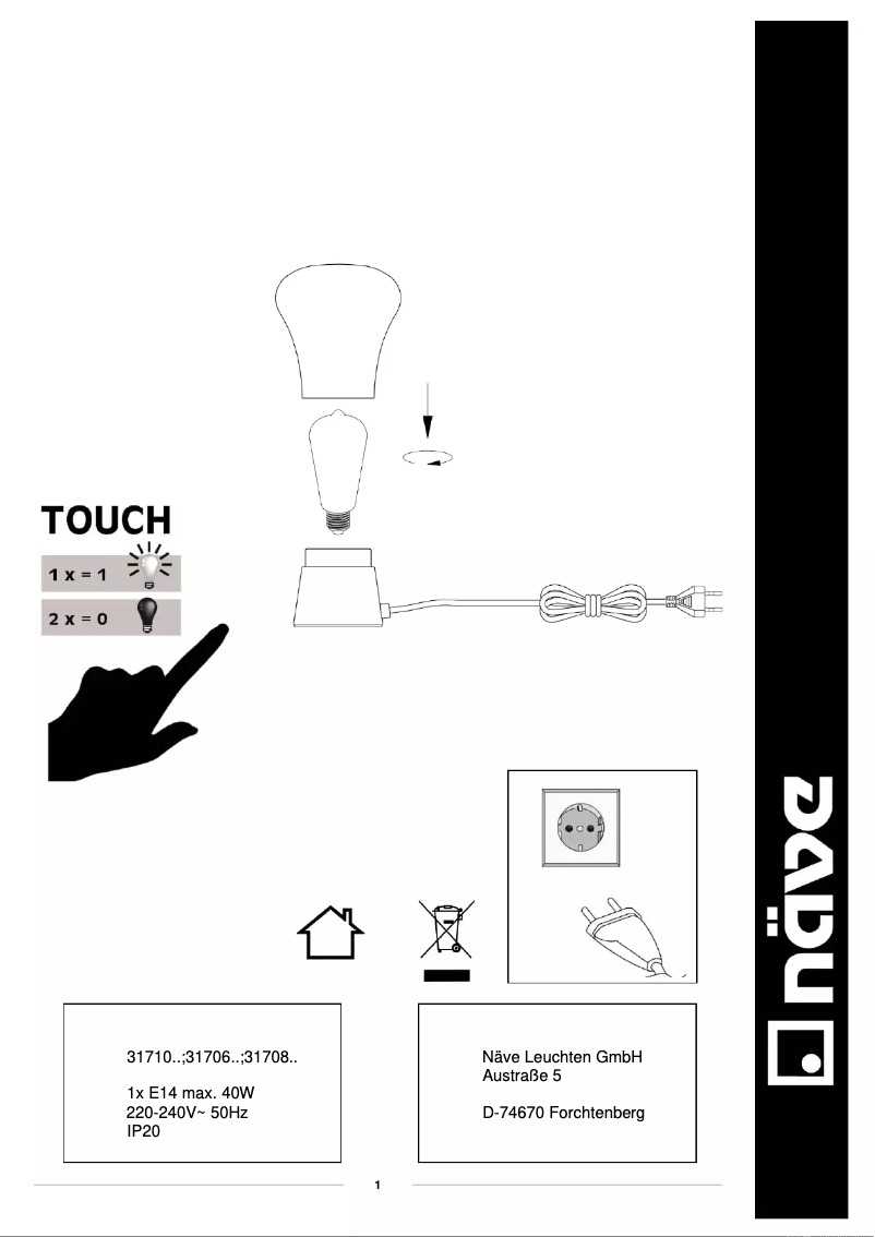 Image de la première page du manuel de l'appareil Kerry