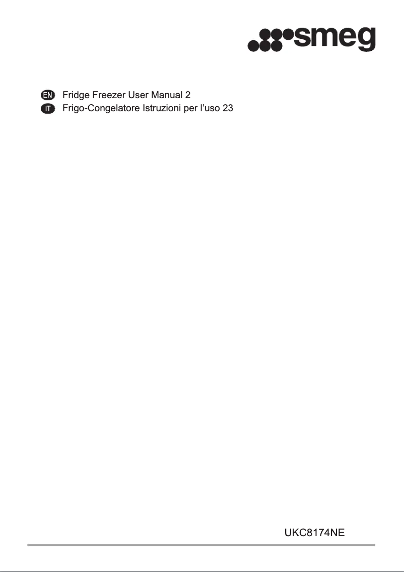 Page 1 de la notice Mode d'emploi Smeg UKC8174NE