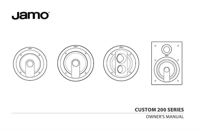 Página 1 del manual Manual de usuario Jamo IC 208 FG