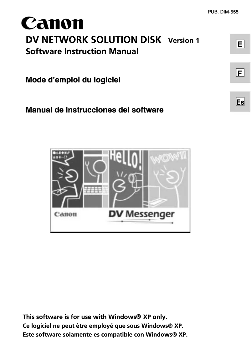 Image de la première page du manuel de l'appareil Optura 10