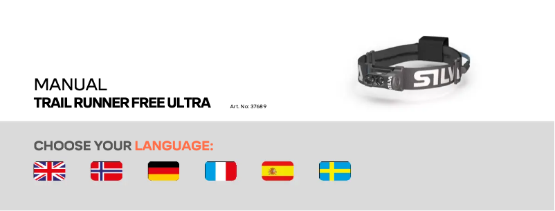 Page 1 de la notice Manuel utilisateur Silva Trail Runner Free Ultra
