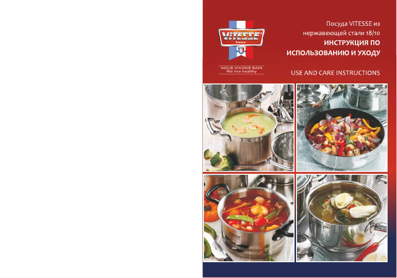 Page 1 de la notice Manuel utilisateur ViTESSE VS-1044