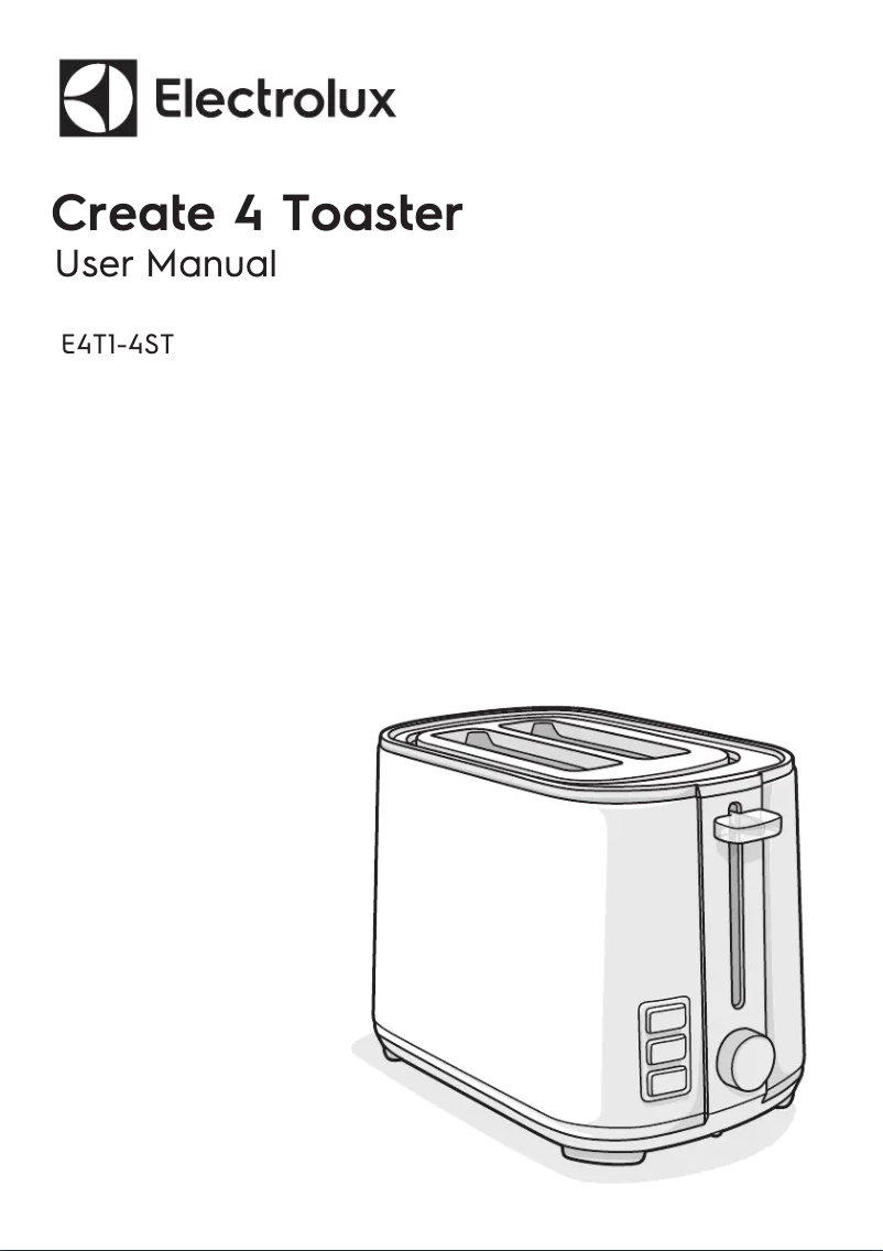 Image de la première page du manuel de l'appareil Create 4 E4T1-4ST