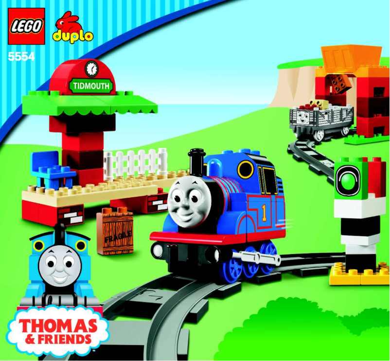 Page 1 de la notice Manuel utilisateur Lego Thomas Exclusive CoPack