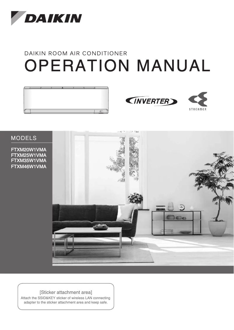 Page 1 de la notice Manuel utilisateur Daikin Alira X FTXM71W1VMA