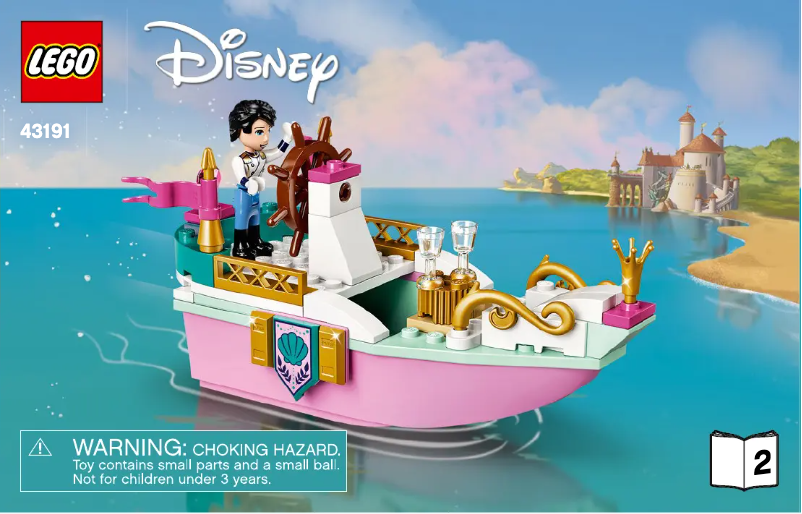 Page 1 de la notice Manuel utilisateur Lego Disney 43191
