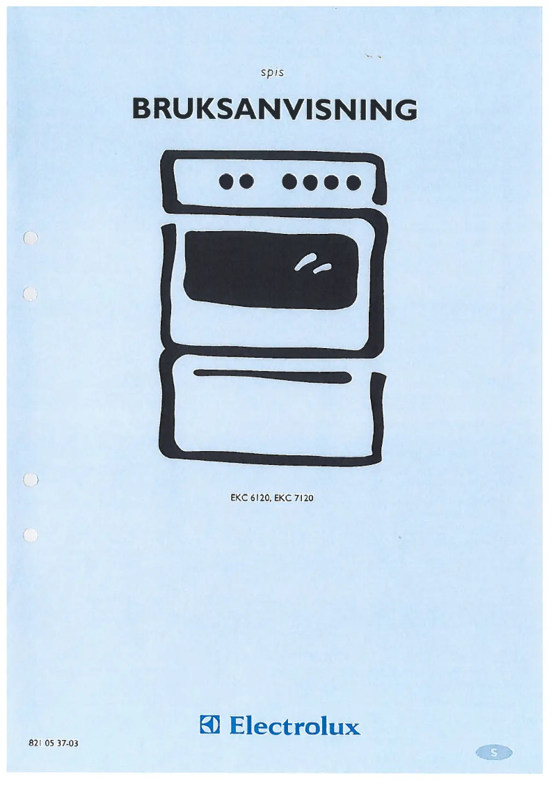 Página 1 del manual Manual de usuario Electrolux EKC6120