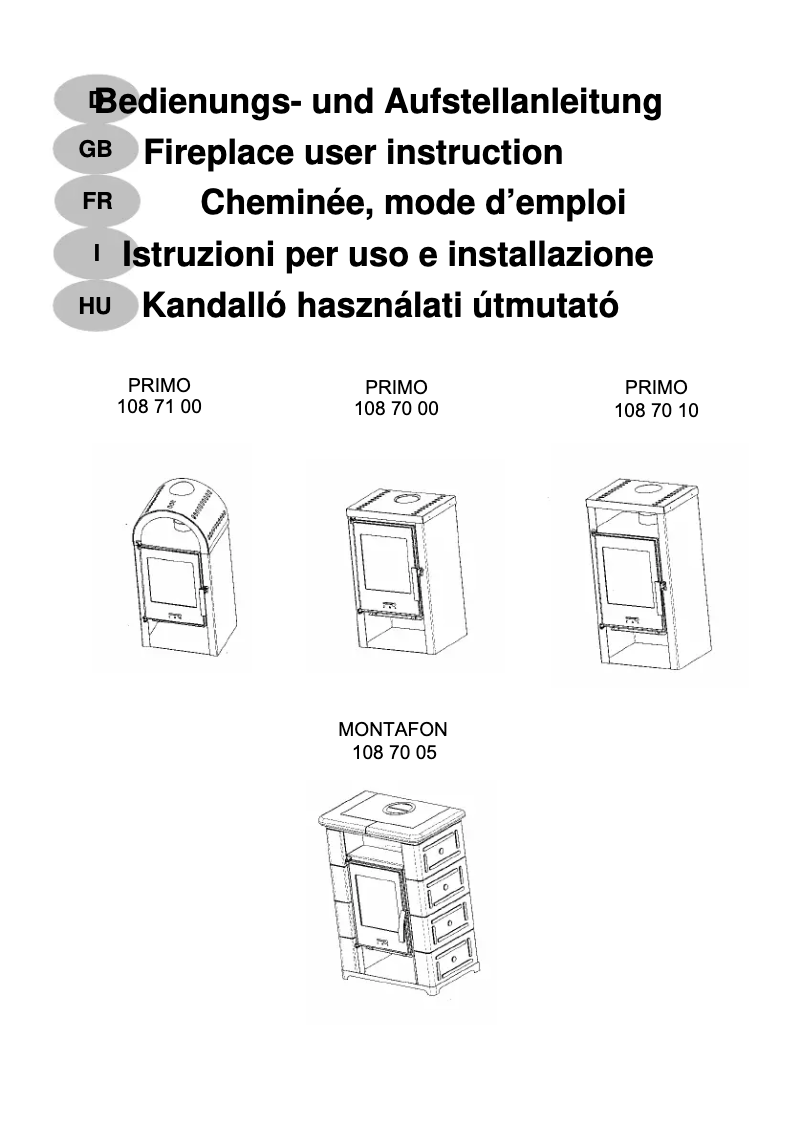Página 1 del manual Manual de usuario Wamsler Montafon