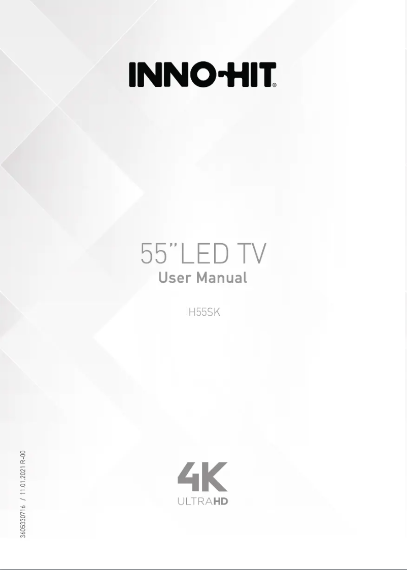 Image de la première page du manuel de l'appareil IH55S