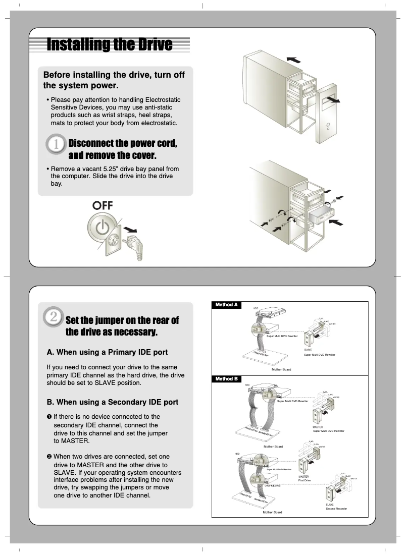 Page 1 de la notice Manuel utilisateur LG GH20LP20