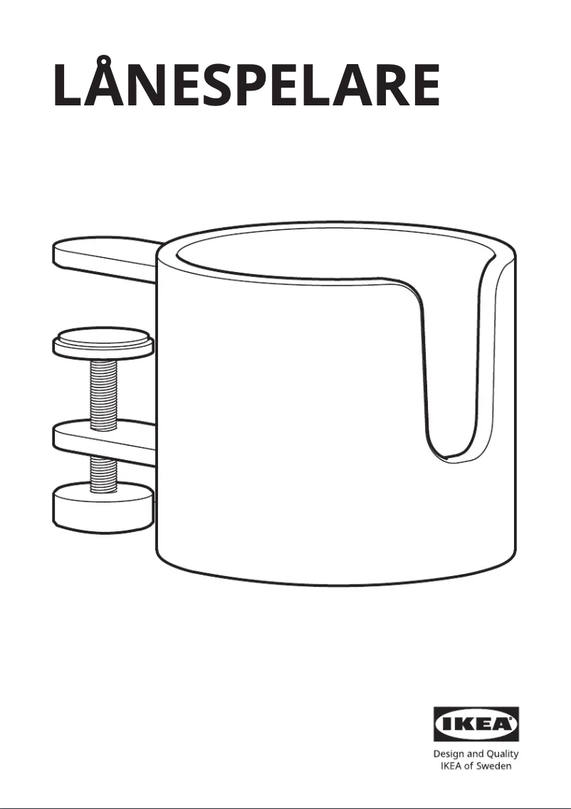 Image de la première page du manuel de l'appareil LÅNESPELARE 905.078.44