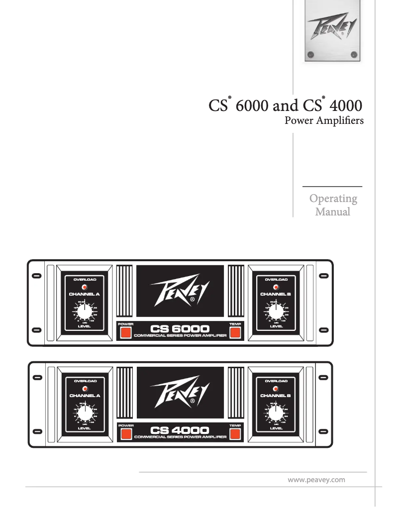 Image de la première page du manuel de l'appareil CS 4000