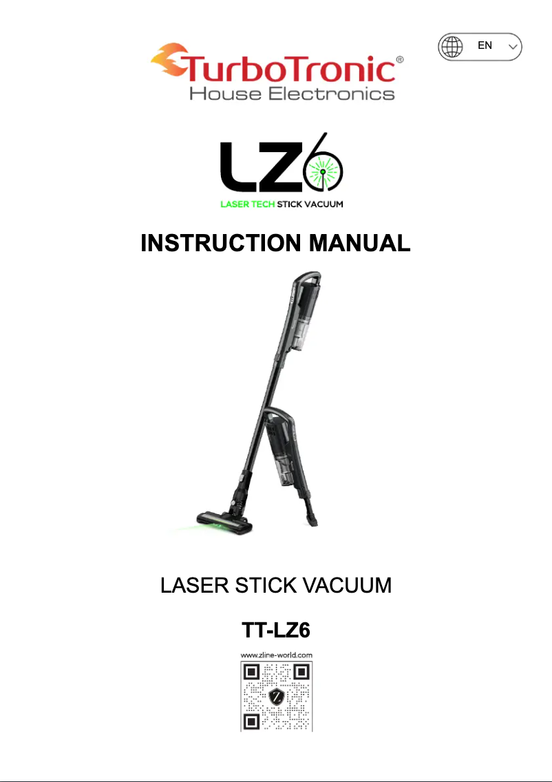 Image de la première page du manuel de l'appareil TT-LZ6