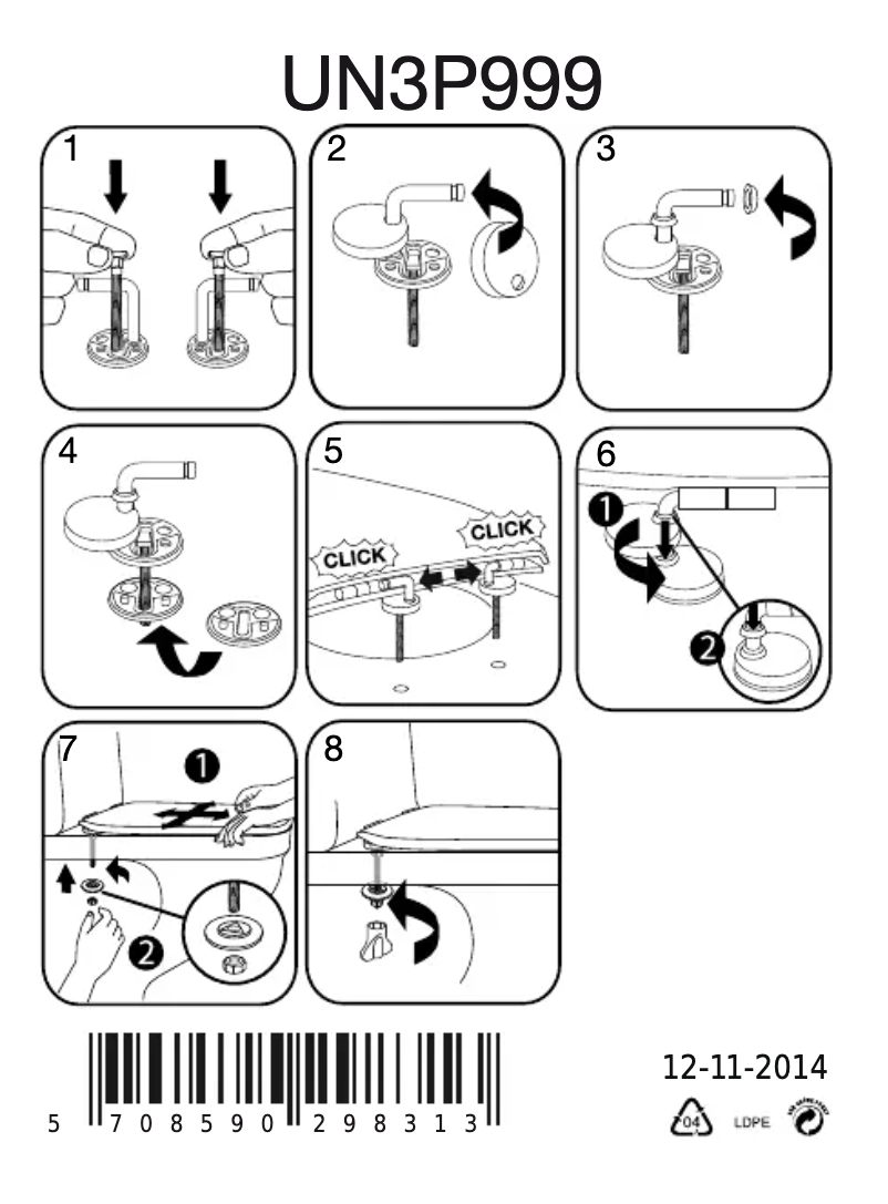 Page n°1 - Manuel utilisateur Pressalit Privilege