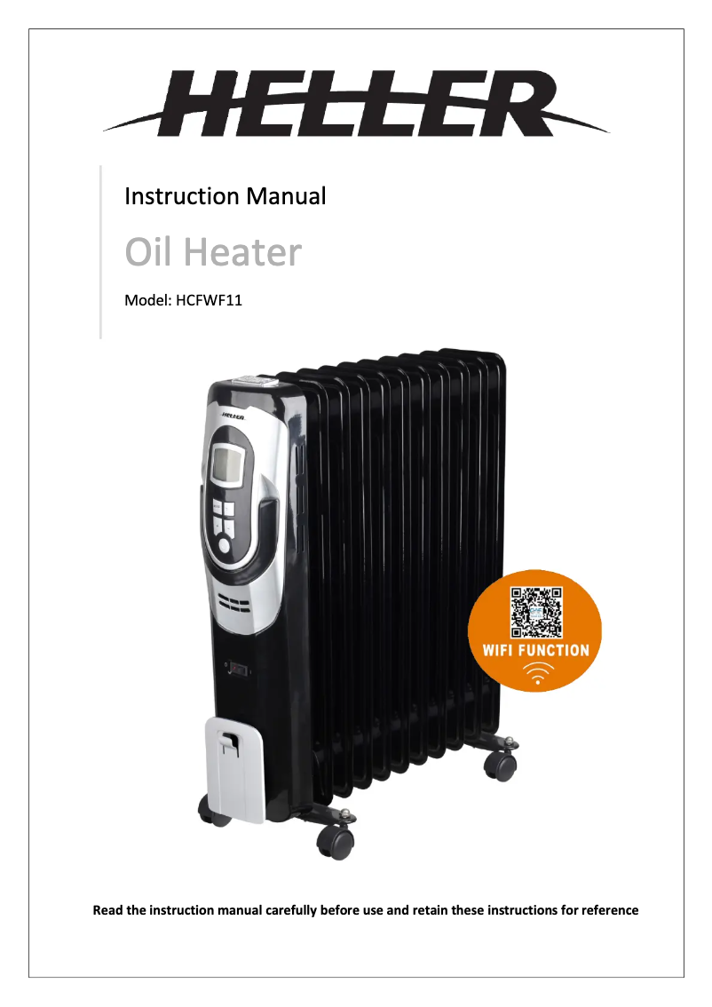 Page n°1 - Manuel utilisateur Heller HCFWF11